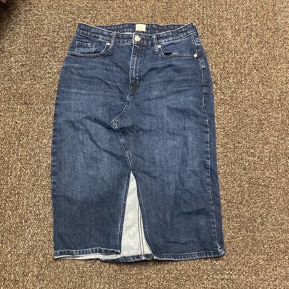 A New Day Jean Skirt
